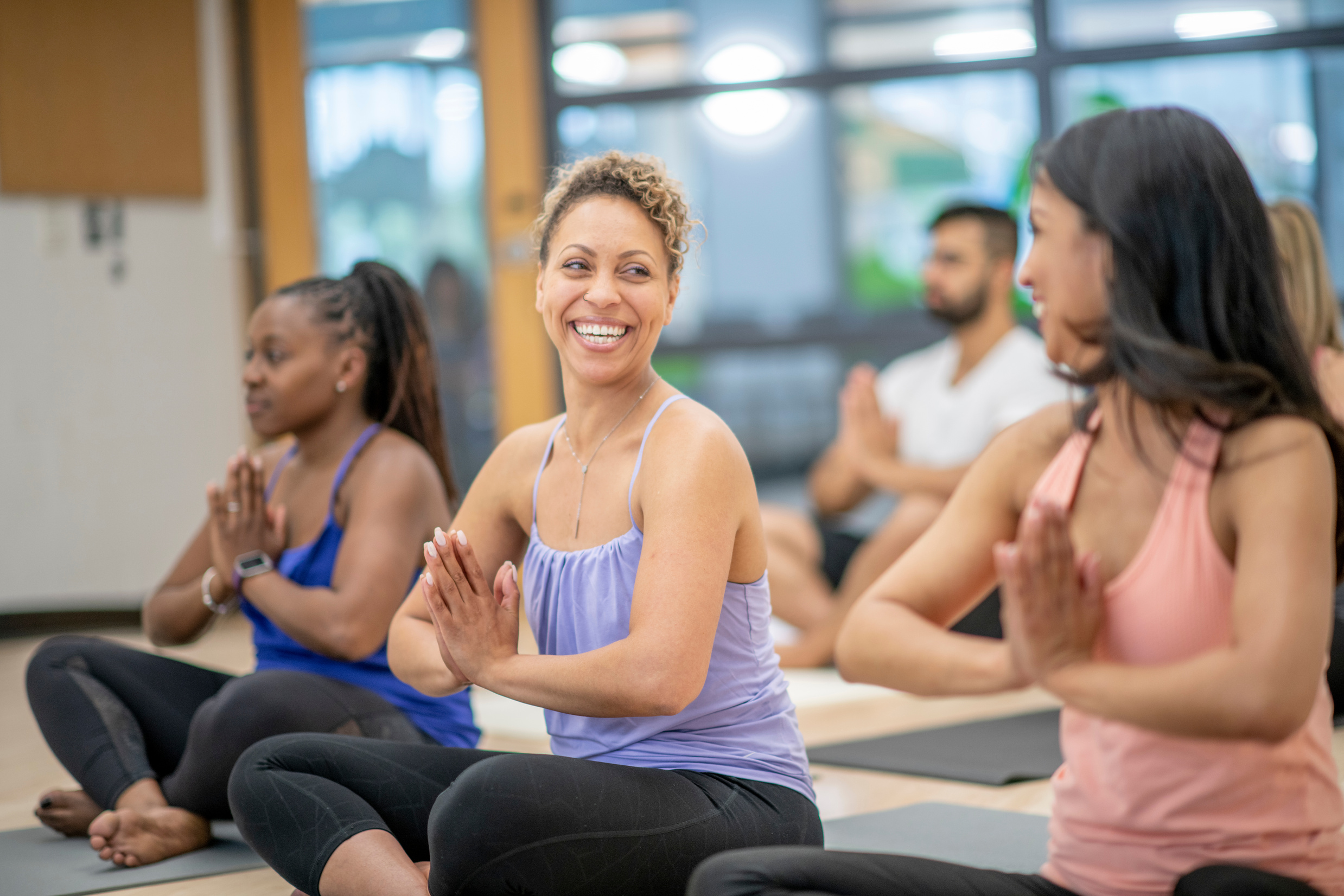 Yoga group